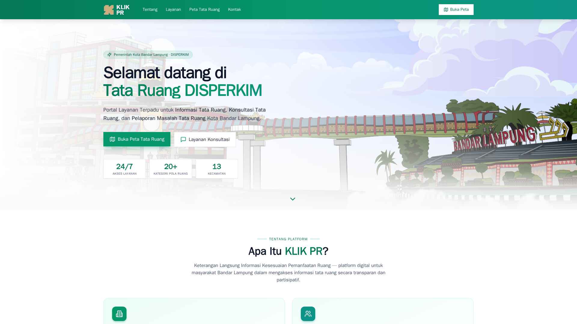 Tata Ruang Kota Bandar Lampung